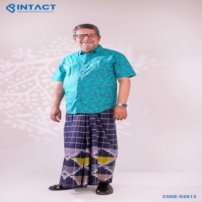 100% Premium Cotton Stripe Lungi-Luxury
