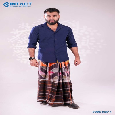 Premium Cotton Stripe Lungi-Luxury