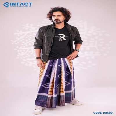Premium Cotton Multicolor Lungi-Luxury