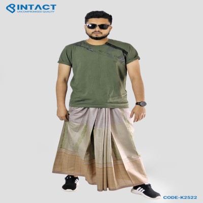 Premium Cotton Jacquard Lungi- Karukaj