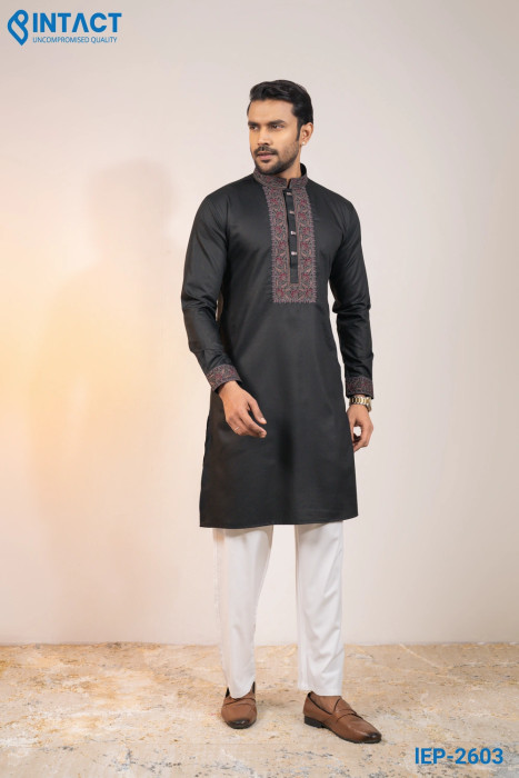 Premium Black Panjabi