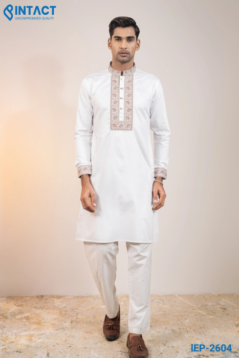 Luxurious White Panjabi